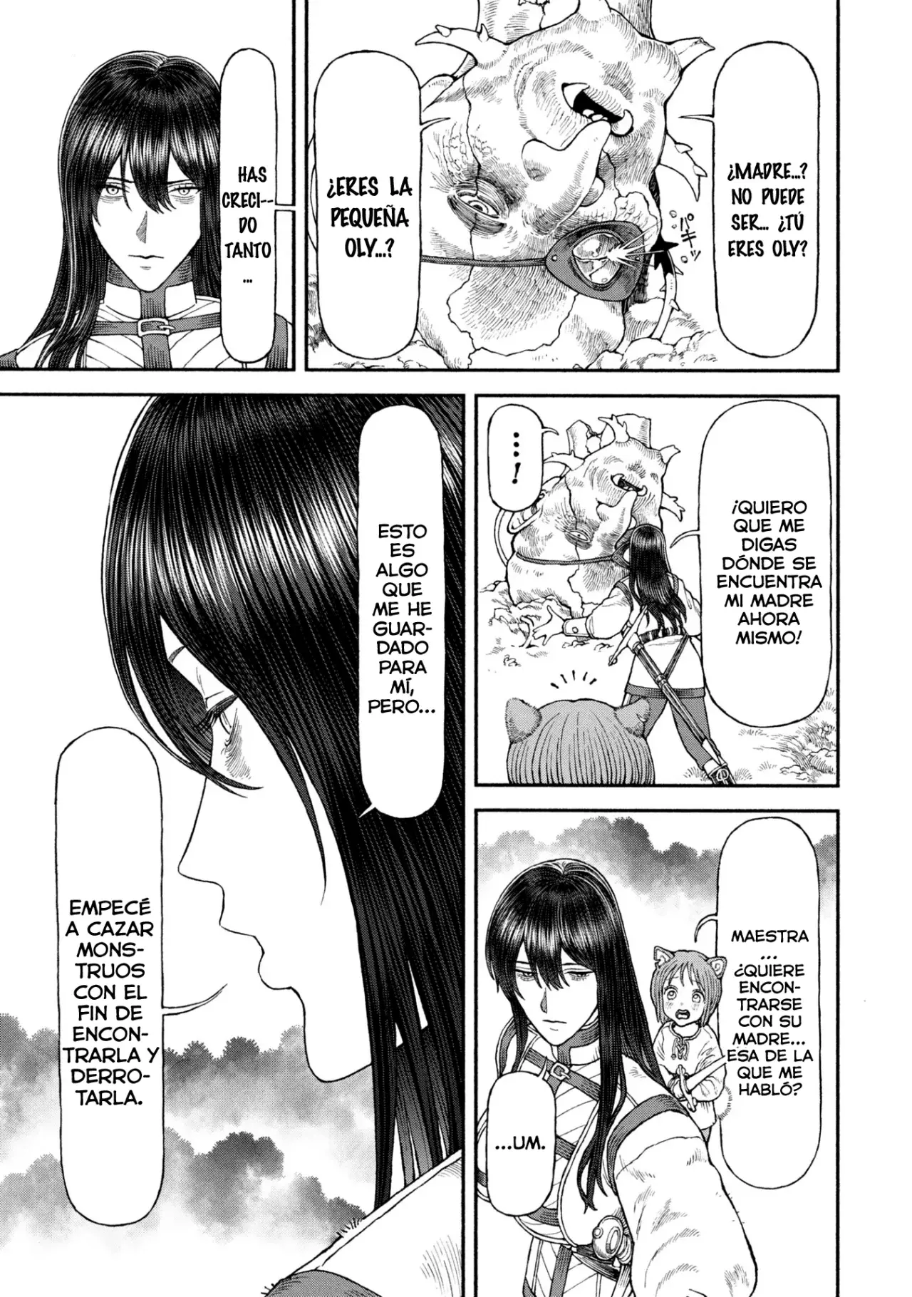 Onna Kishi to Kemomimi no Ko capítulo 54 página 10