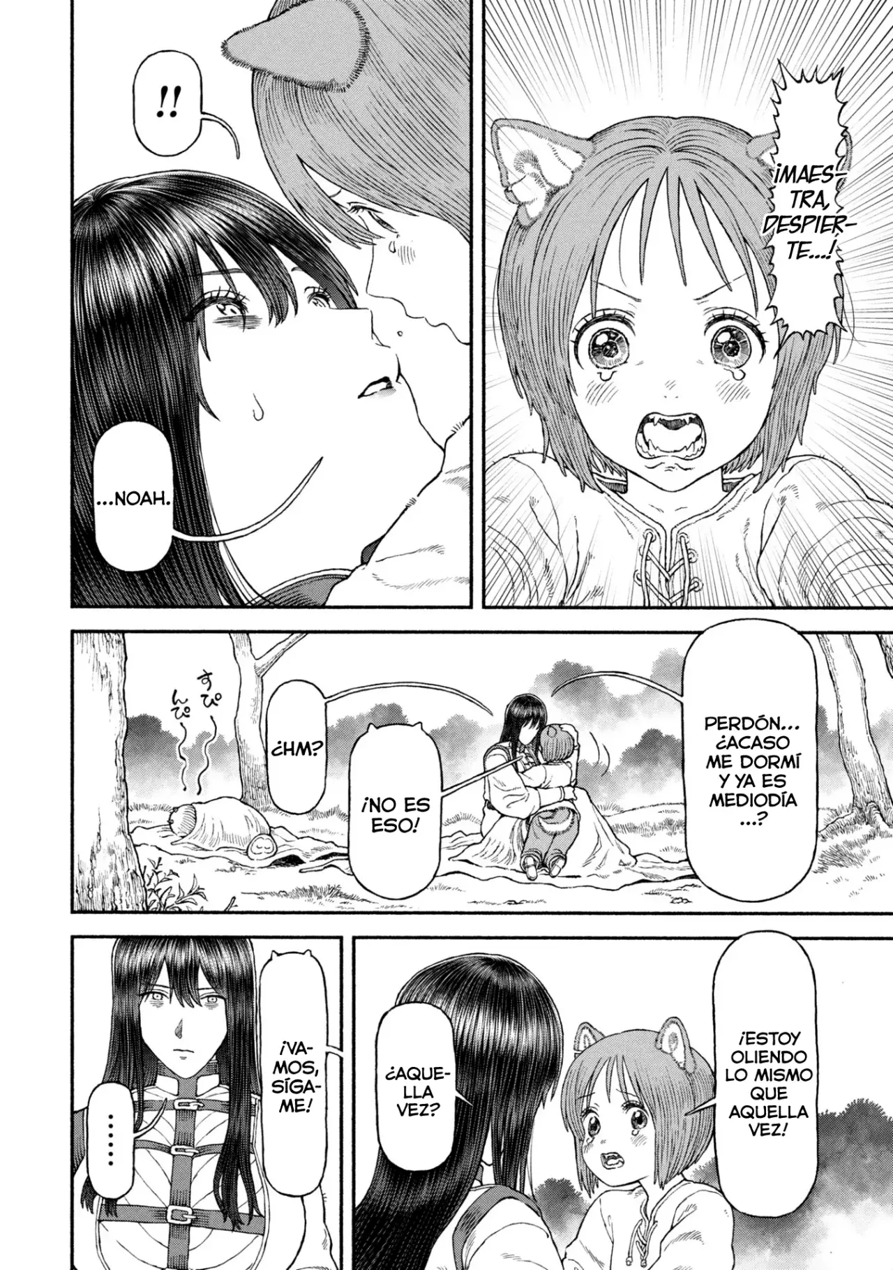 Onna Kishi to Kemomimi no Ko capítulo 54 página 3