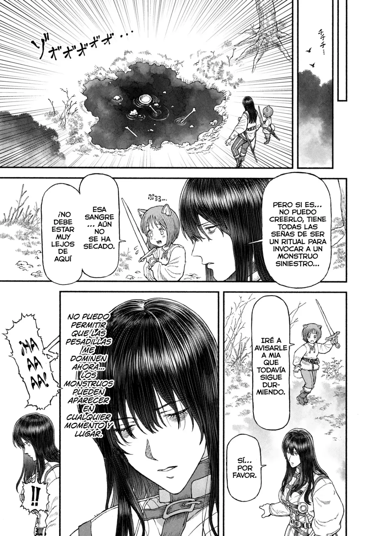 Onna Kishi to Kemomimi no Ko capítulo 54 página 4