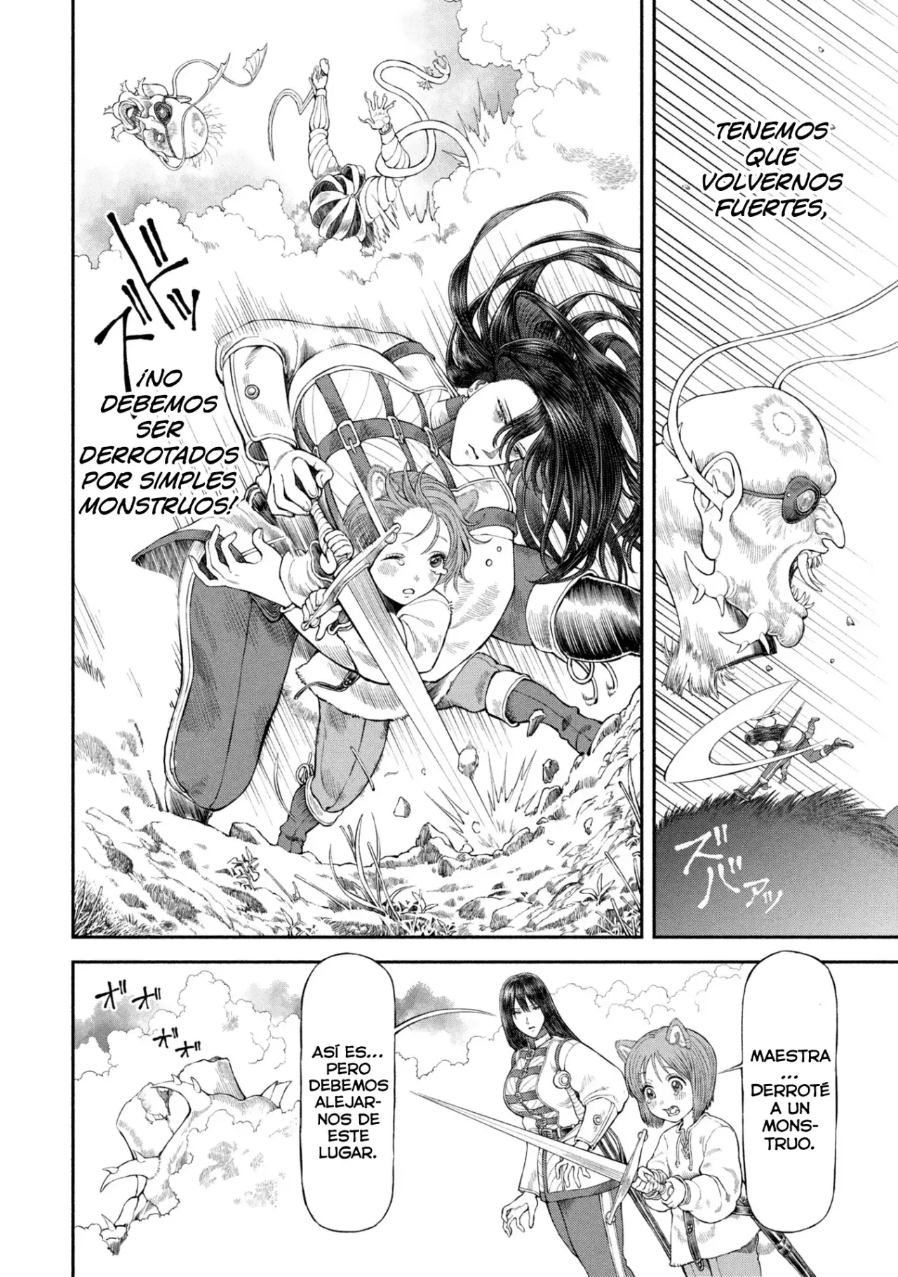 Onna Kishi to Kemomimi no Ko capítulo 54 página 7