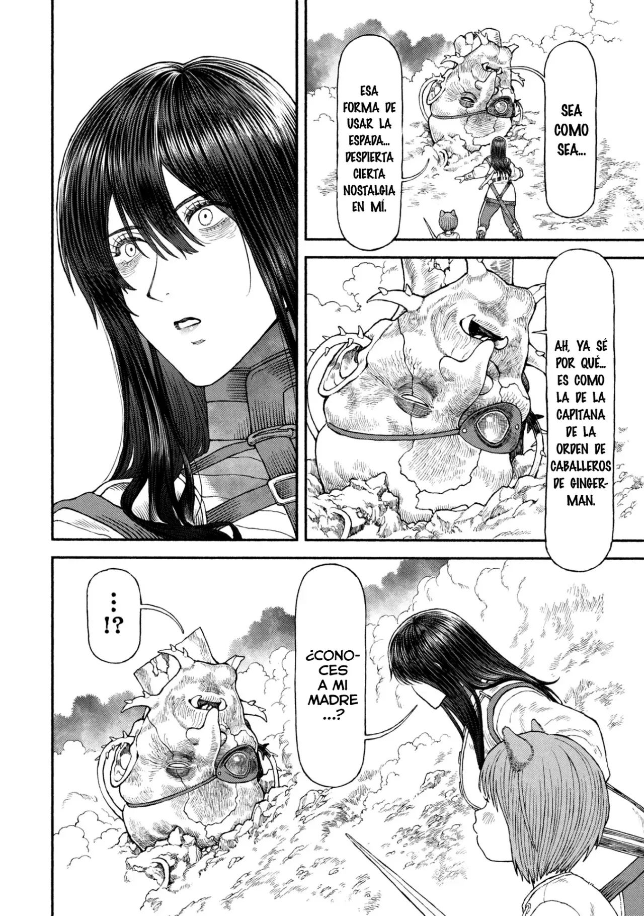 Onna Kishi to Kemomimi no Ko capítulo 54 página 9