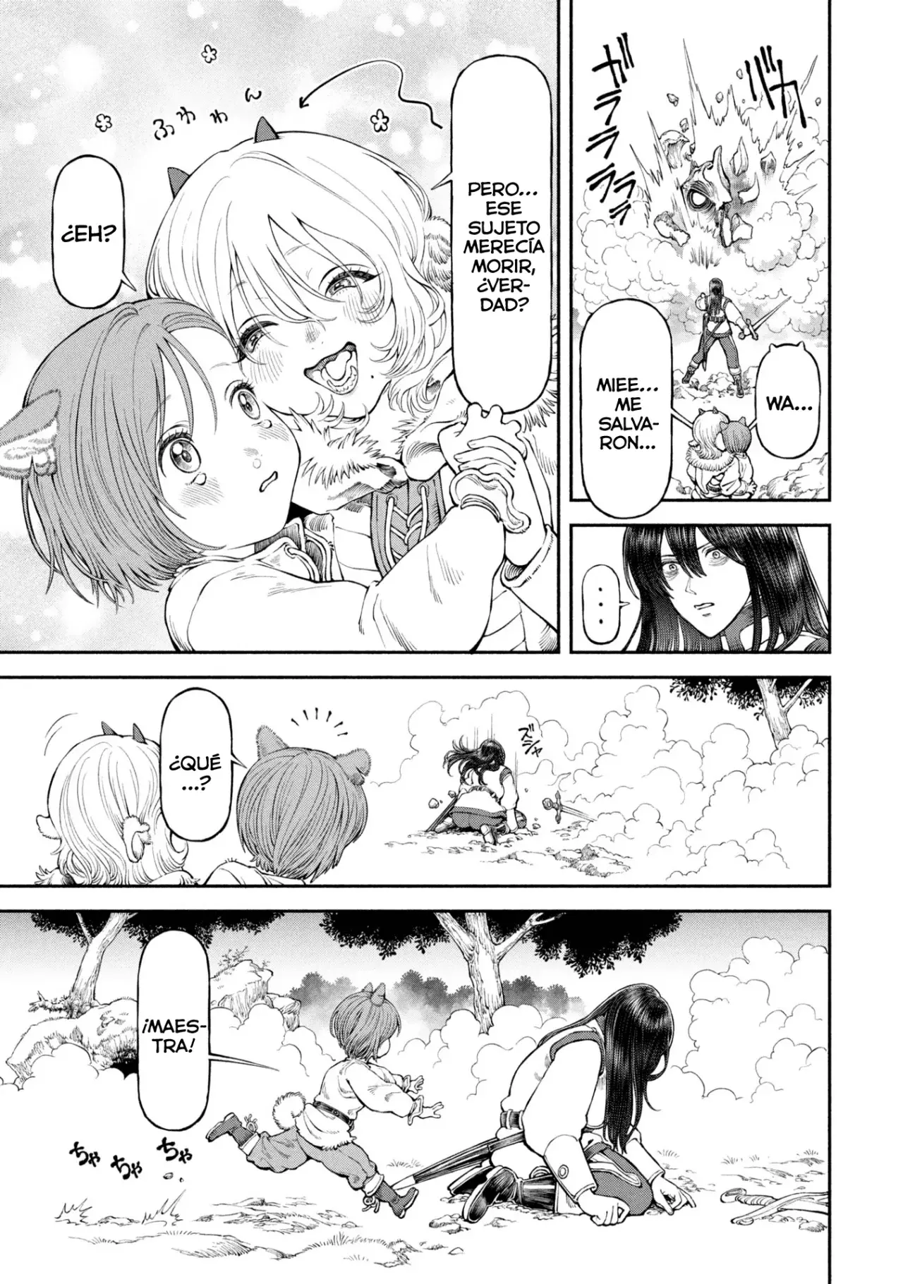 Onna Kishi to Kemomimi no Ko capítulo 56 página 4