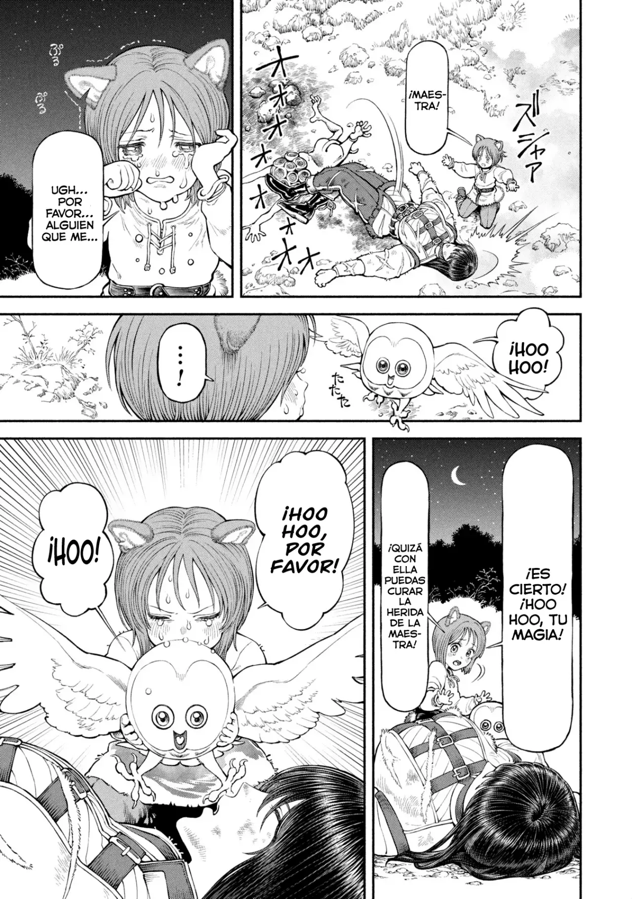 Onna Kishi to Kemomimi no Ko capítulo 57 página 12
