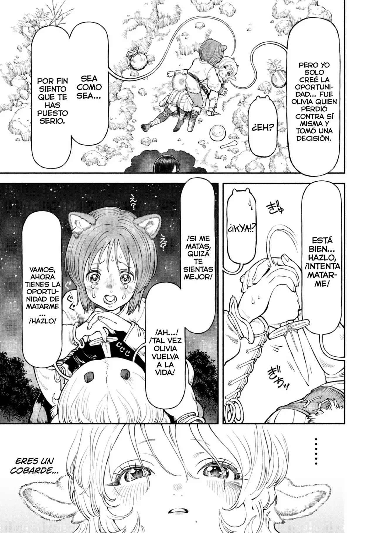 Onna Kishi to Kemomimi no Ko capítulo 57 página 8