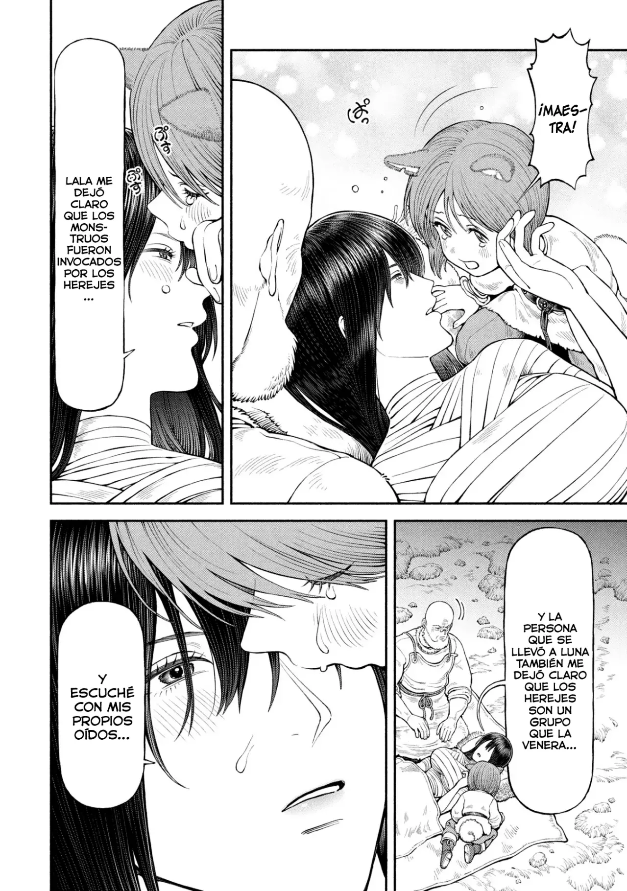 Onna Kishi to Kemomimi no Ko capítulo 58 página 10