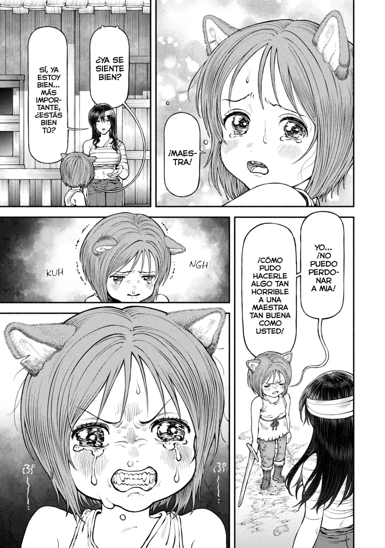 Onna Kishi to Kemomimi no Ko capítulo 59 página 6