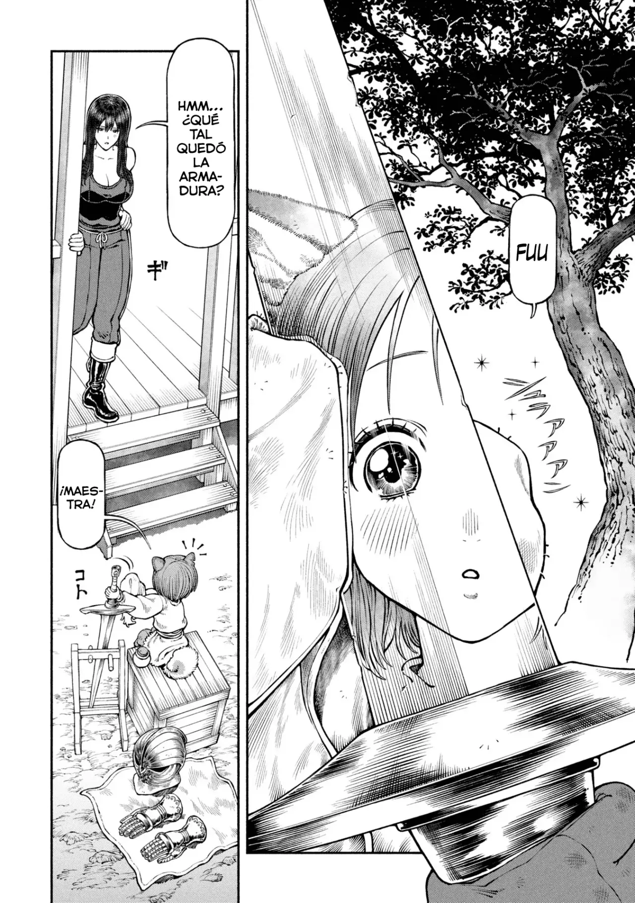 Onna Kishi to Kemomimi no Ko capítulo 60 página 3
