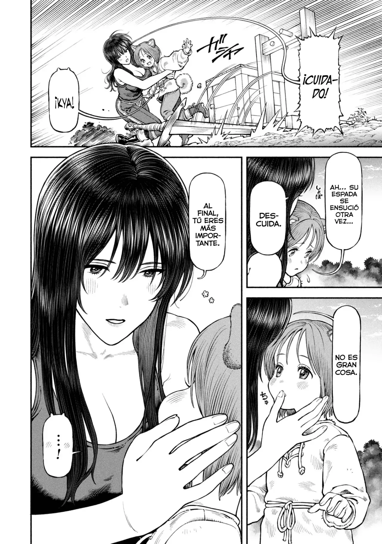 Onna Kishi to Kemomimi no Ko capítulo 60 página 5