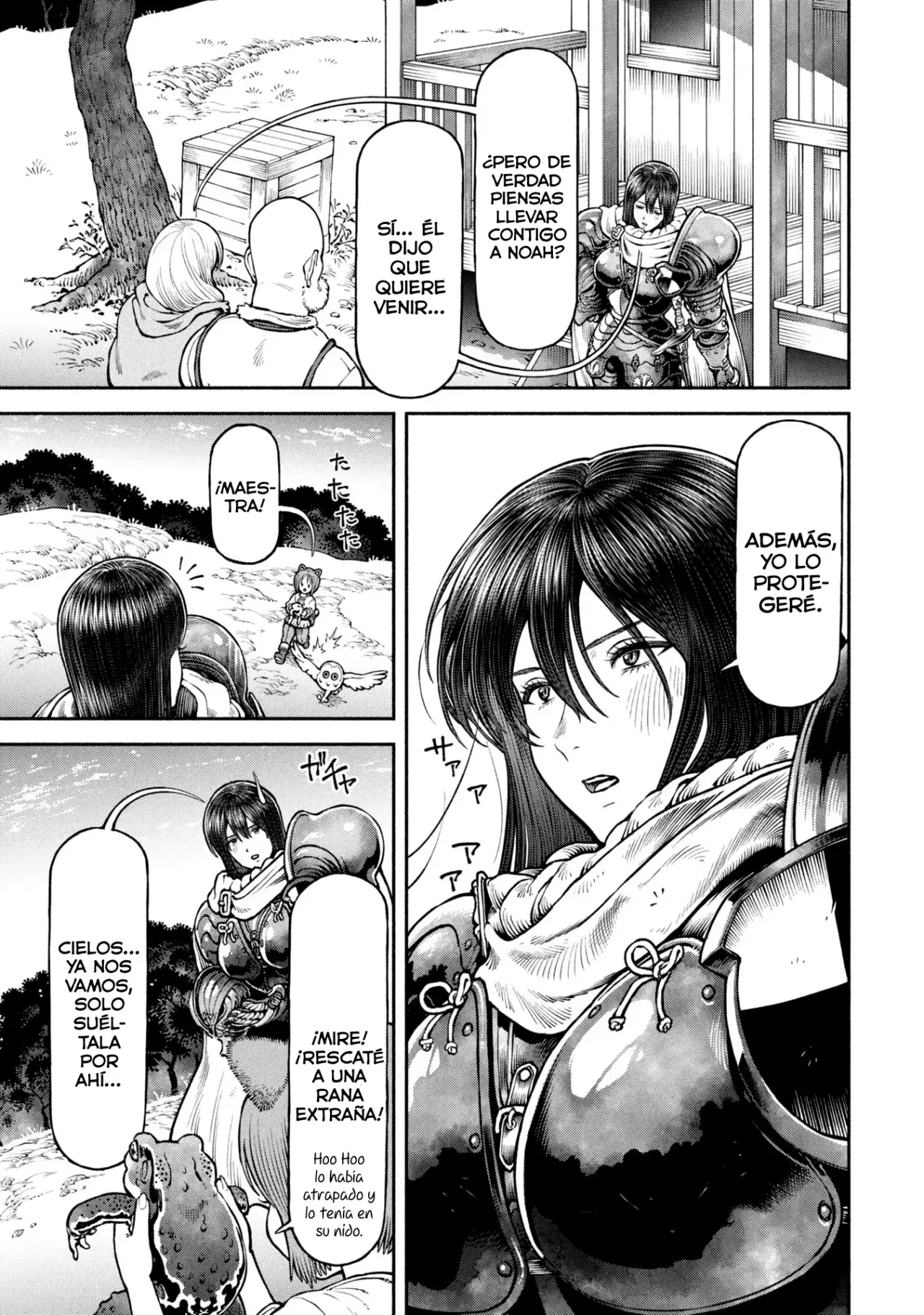 Onna Kishi to Kemomimi no Ko capítulo 61 página 3