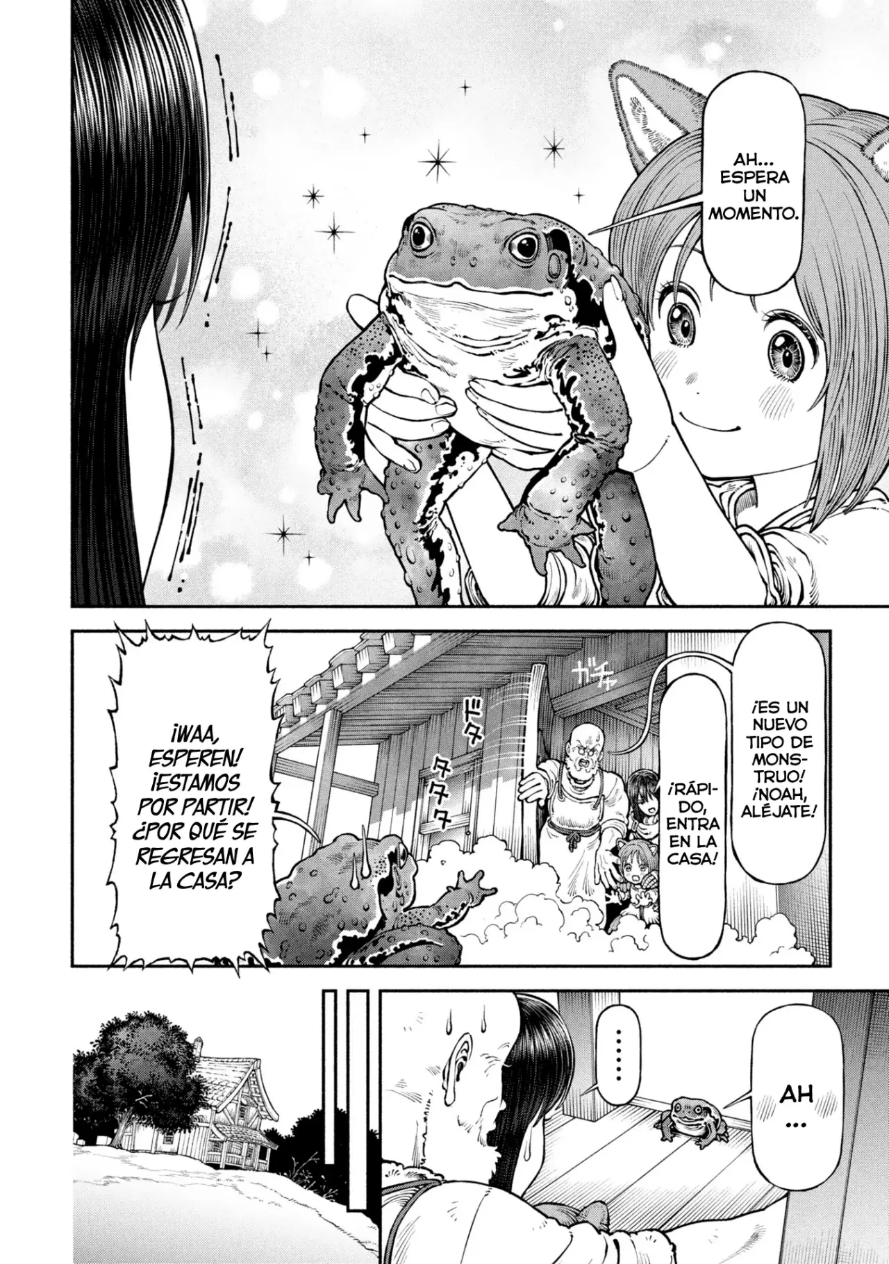 Onna Kishi to Kemomimi no Ko capítulo 61 página 4