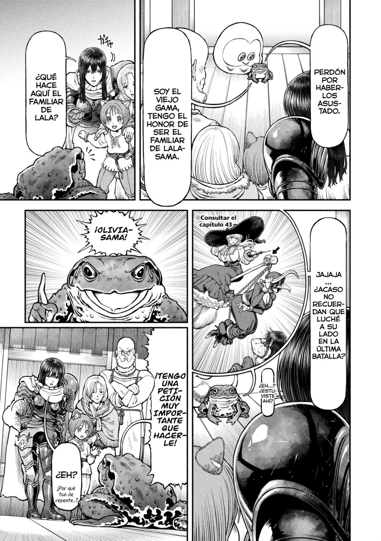 Onna Kishi to Kemomimi no Ko capítulo 61 página 5