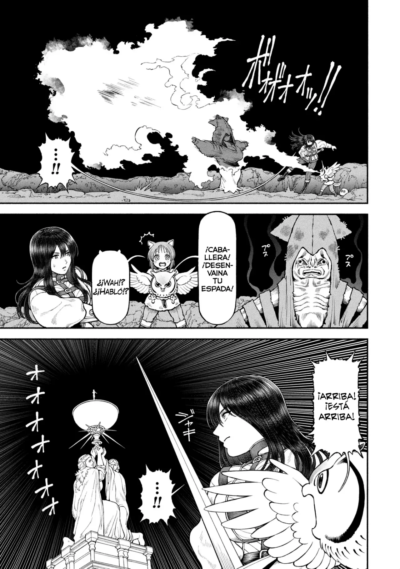 Onna Kishi to Kemomimi no Ko capítulo 66 página 4