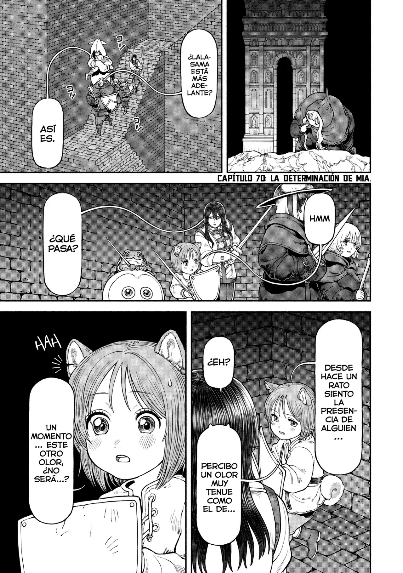 Onna Kishi to Kemomimi no Ko capítulo 70 página 2