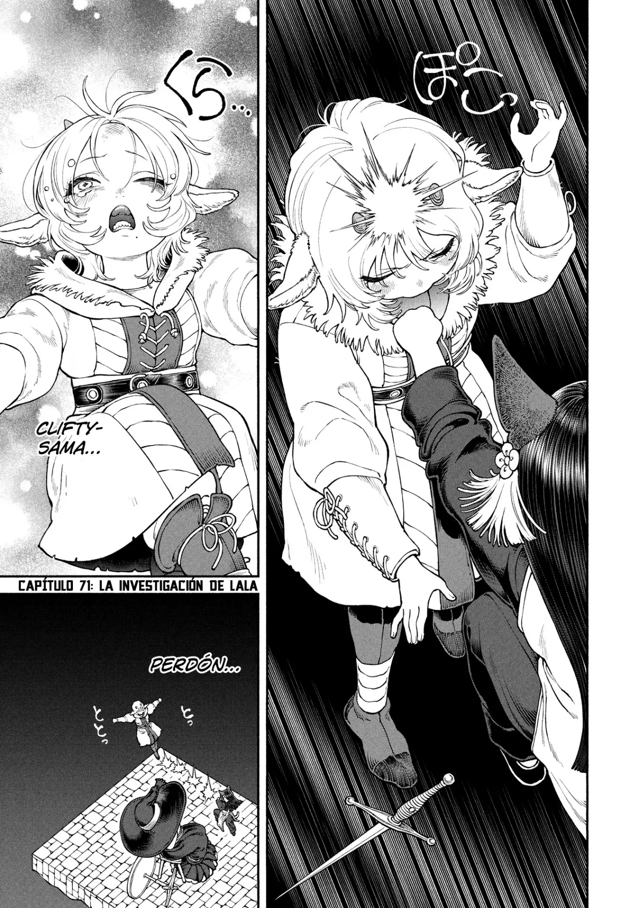 Onna Kishi to Kemomimi no Ko capítulo 71 página 2