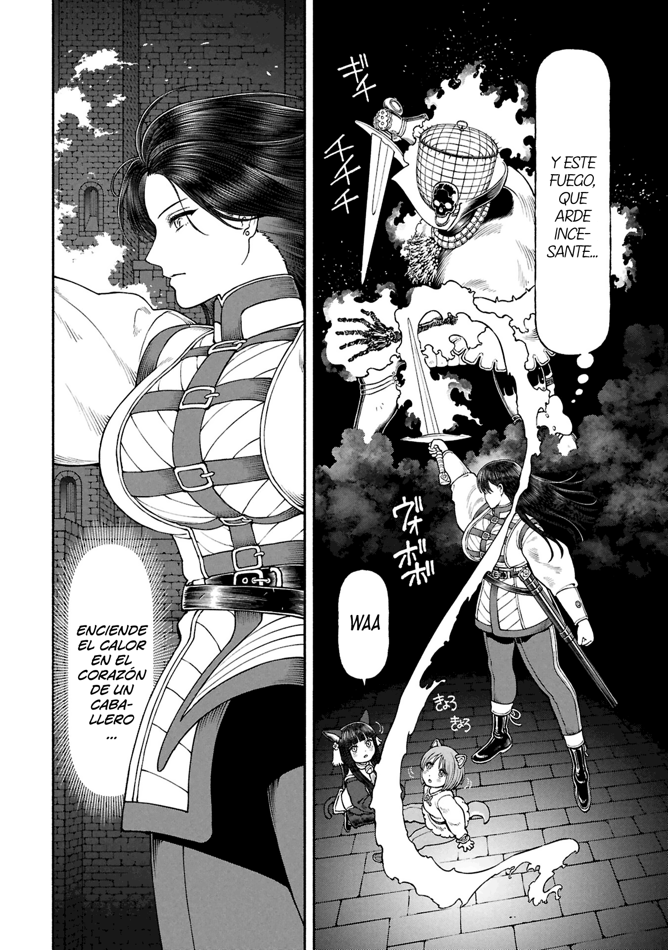 Onna Kishi to Kemomimi no Ko capítulo 73 página 9