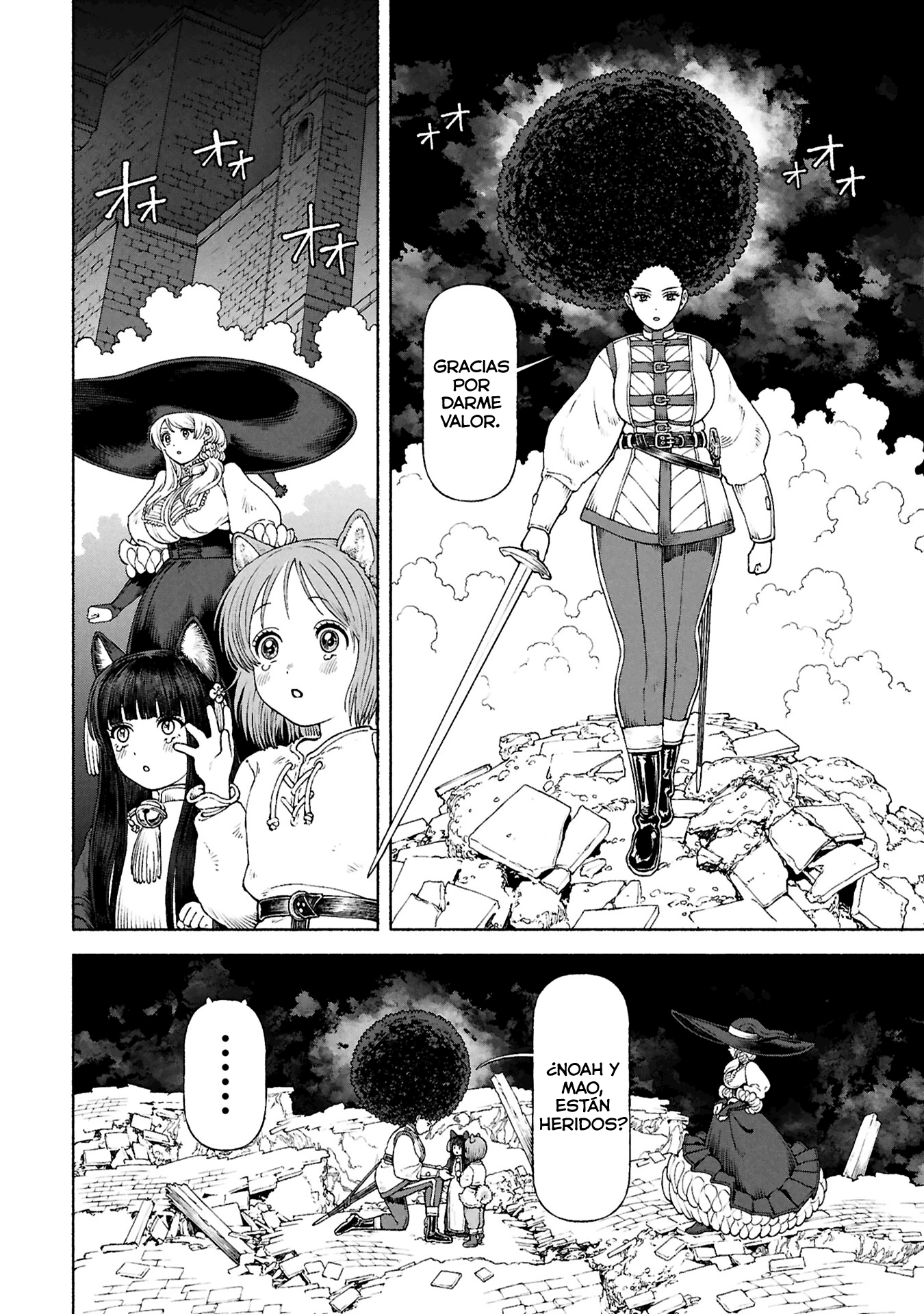 Onna Kishi to Kemomimi no Ko capítulo 74 página 5