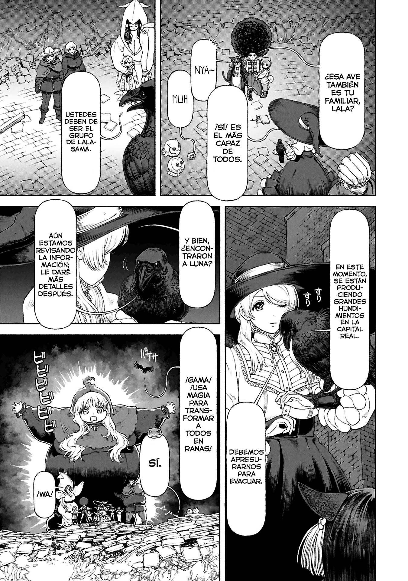 Onna Kishi to Kemomimi no Ko capítulo 74 página 8