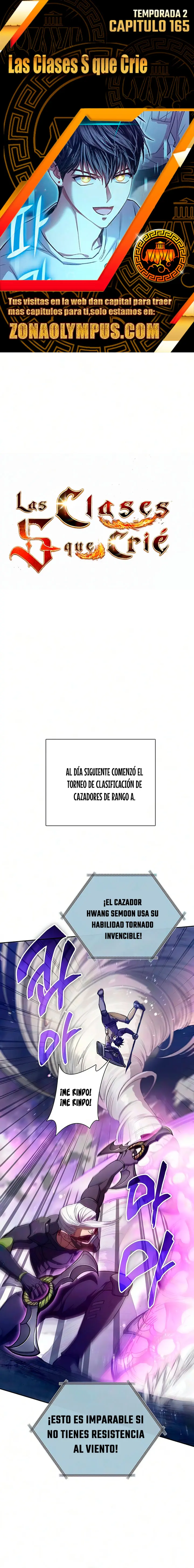 Las clases S que crié capítulo 165 página 1