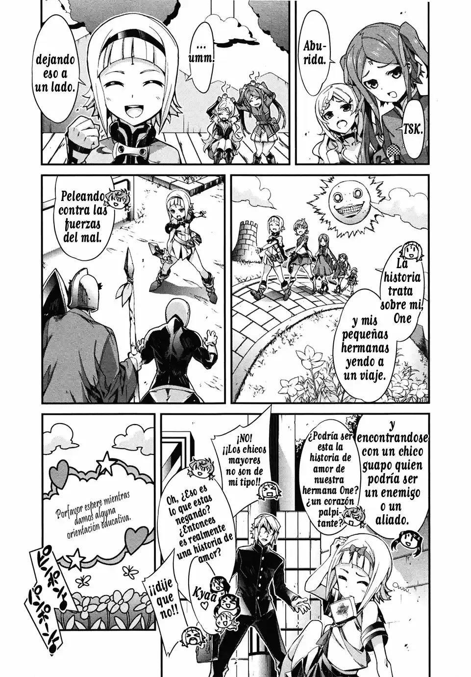 Drag-On Dragoon - Utahime Five capítulo 0 página 10
