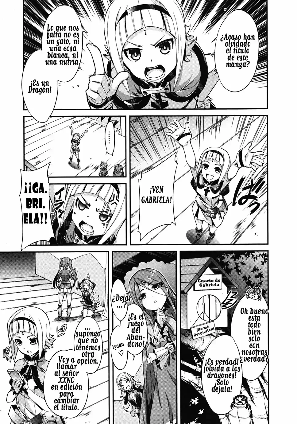 Drag-On Dragoon - Utahime Five capítulo 0 página 12