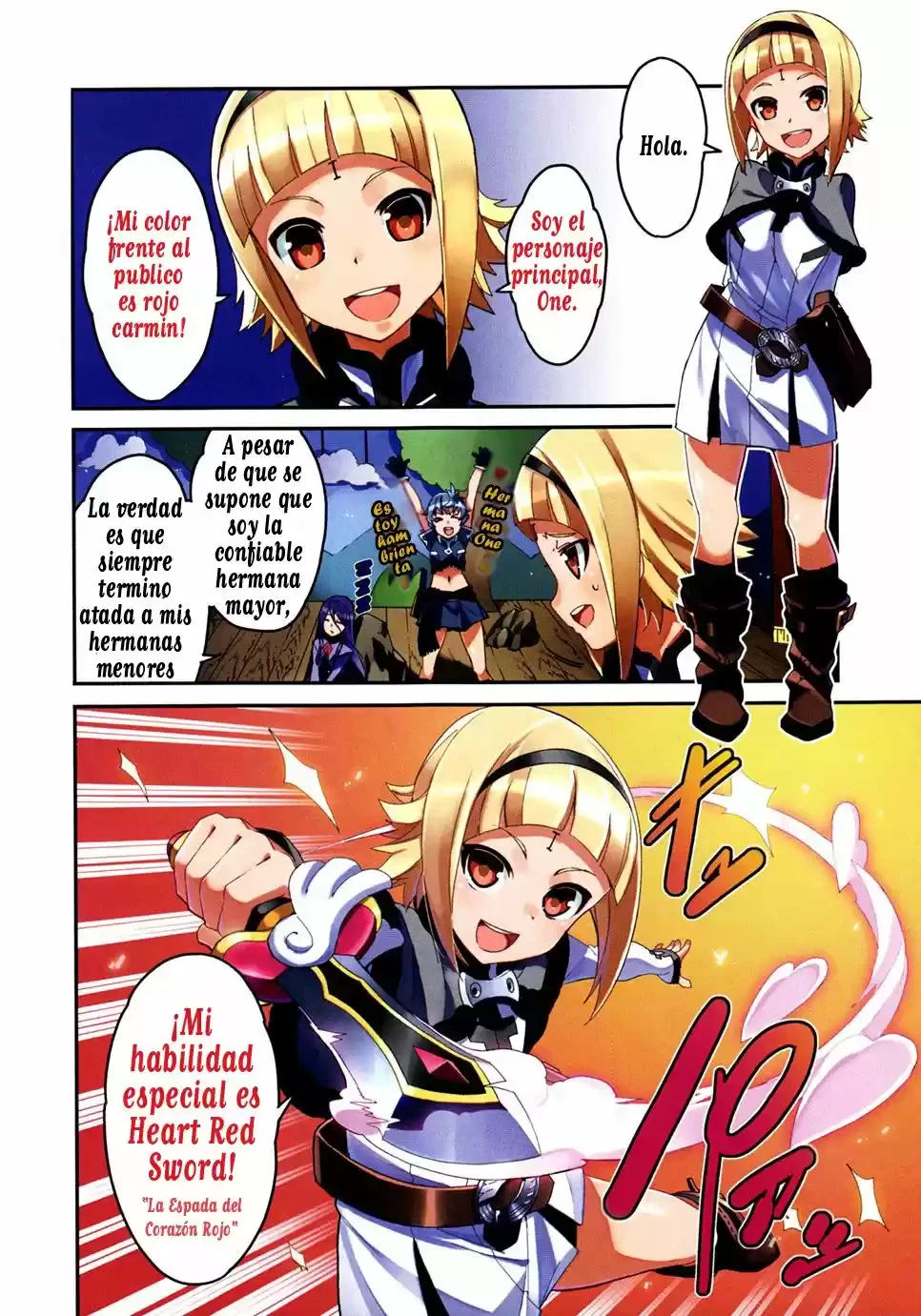 Drag-On Dragoon - Utahime Five capítulo 0 página 5