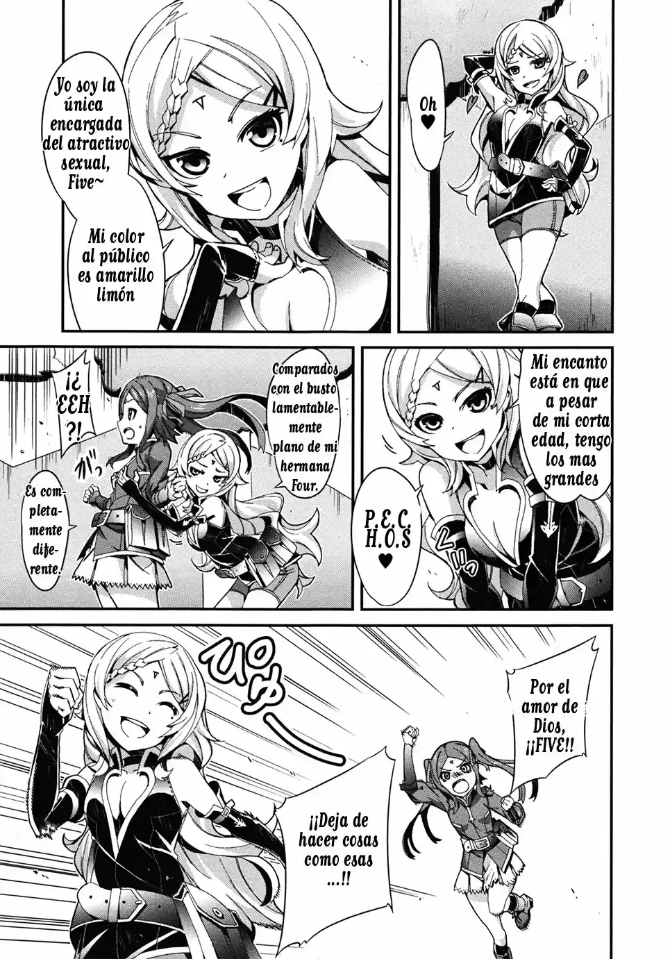 Drag-On Dragoon - Utahime Five capítulo 0 página 8
