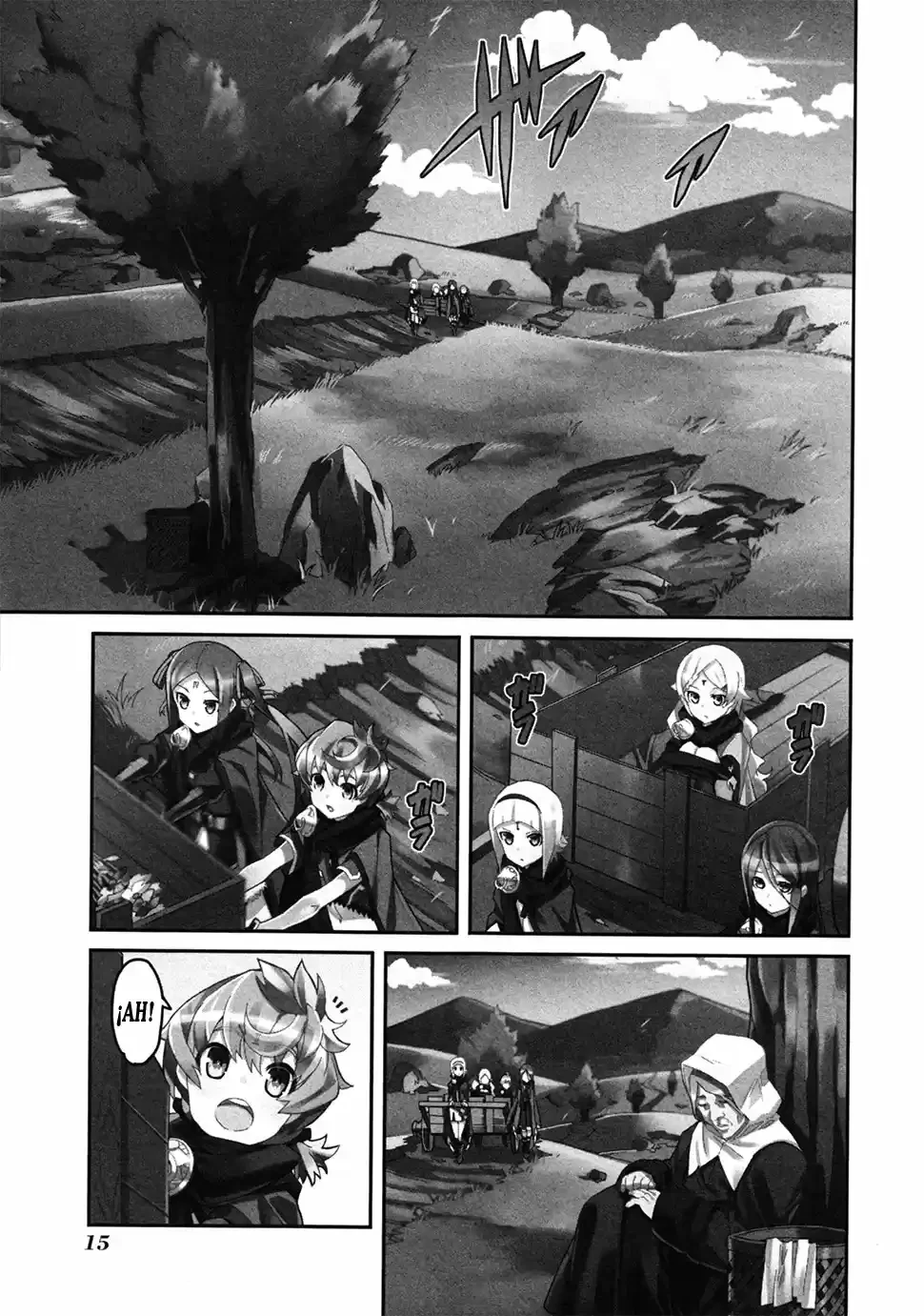 Drag-On Dragoon - Utahime Five capítulo 1 página 3