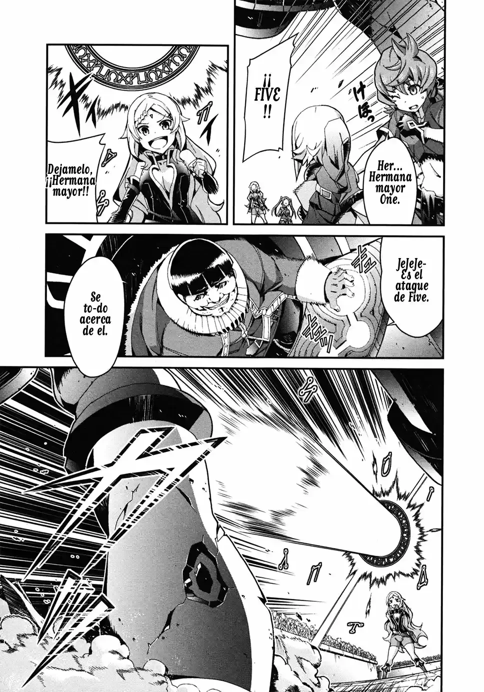 Drag-On Dragoon - Utahime Five capítulo 2 página 6