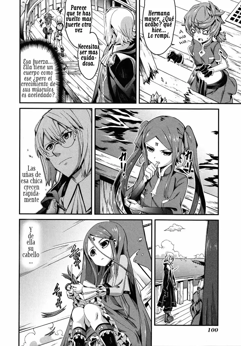 Drag-On Dragoon - Utahime Five capítulo 3 página 12