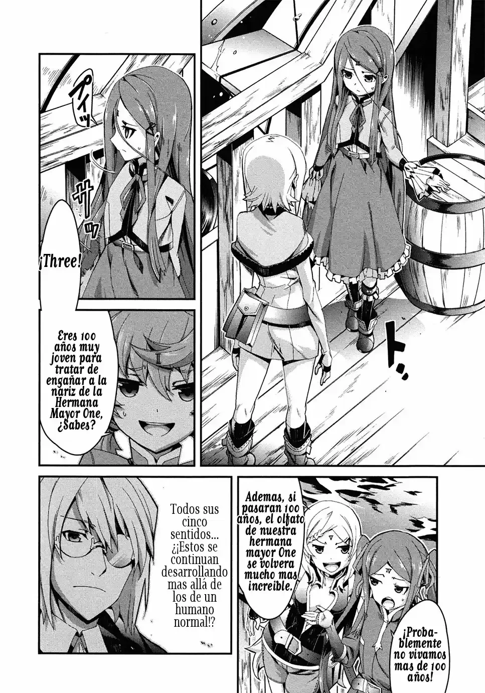 Drag-On Dragoon - Utahime Five capítulo 3 página 14