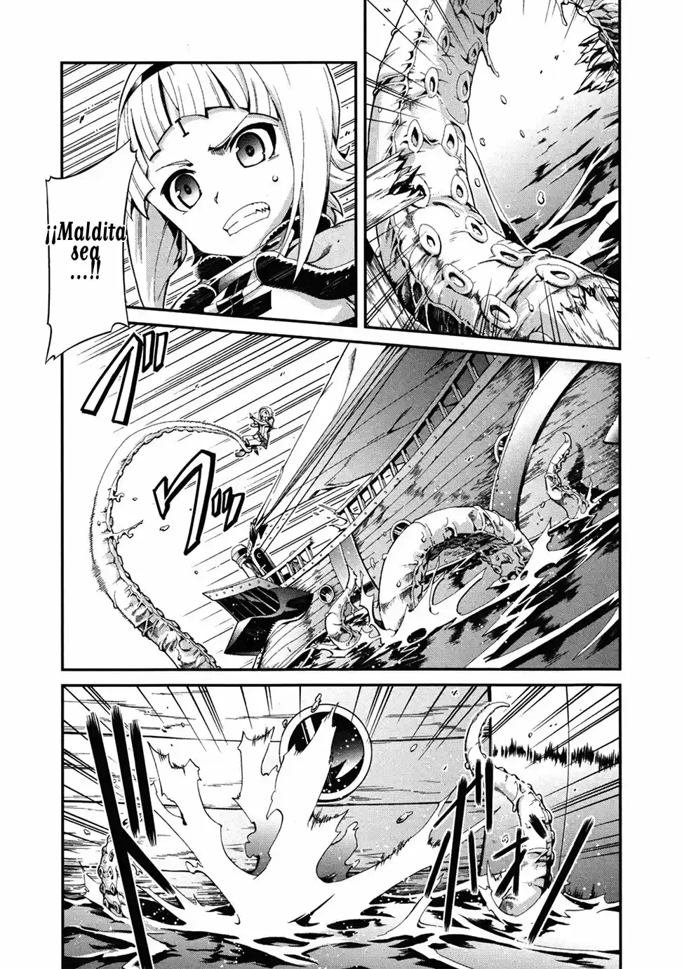 Drag-On Dragoon - Utahime Five capítulo 3 página 19