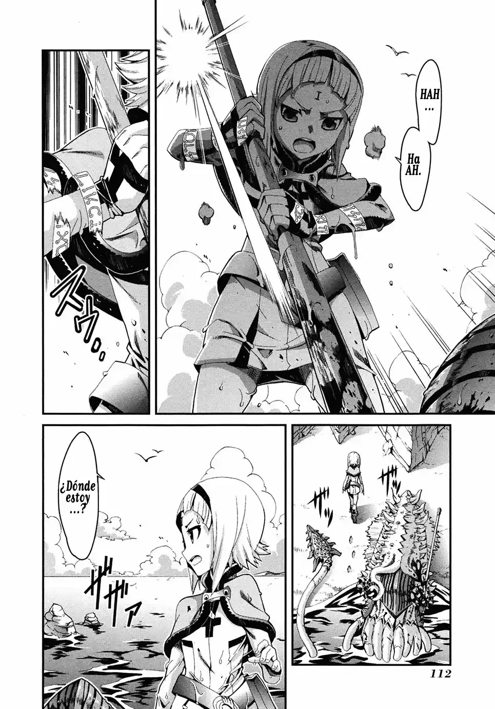Drag-On Dragoon - Utahime Five capítulo 3 página 24