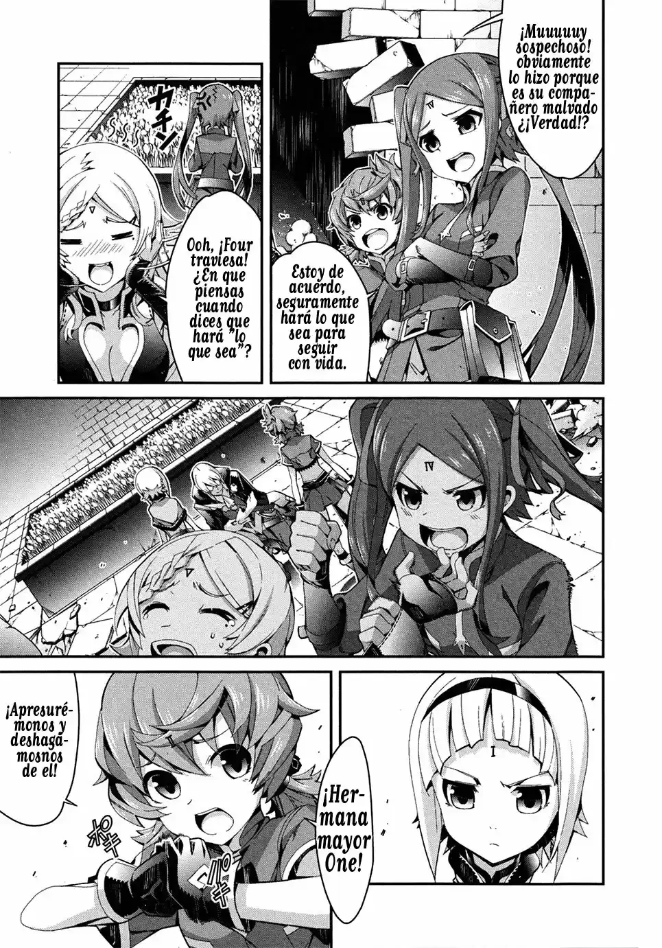 Drag-On Dragoon - Utahime Five capítulo 3 página 4