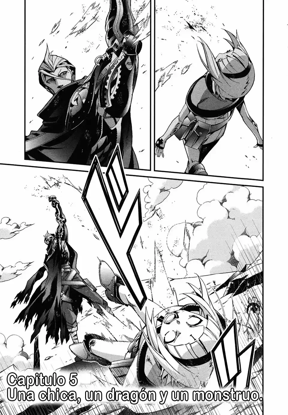 Drag-On Dragoon - Utahime Five capítulo 5 página 3
