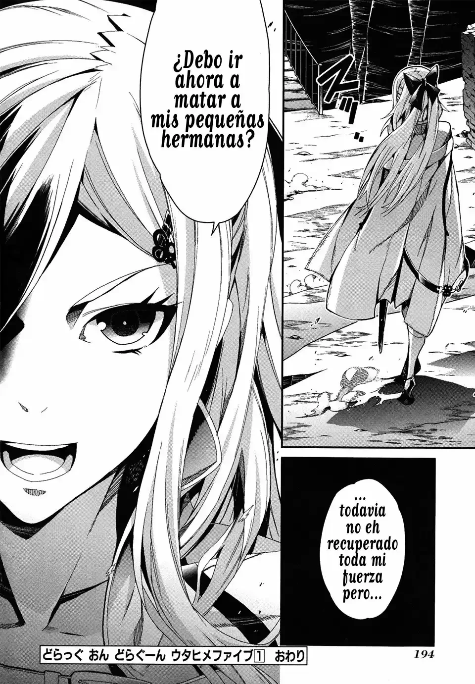 Drag-On Dragoon - Utahime Five capítulo 5 página 41