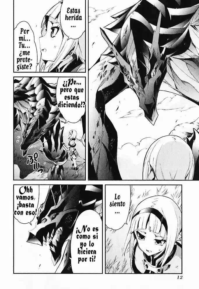 Drag-On Dragoon - Utahime Five capítulo 6 página 14