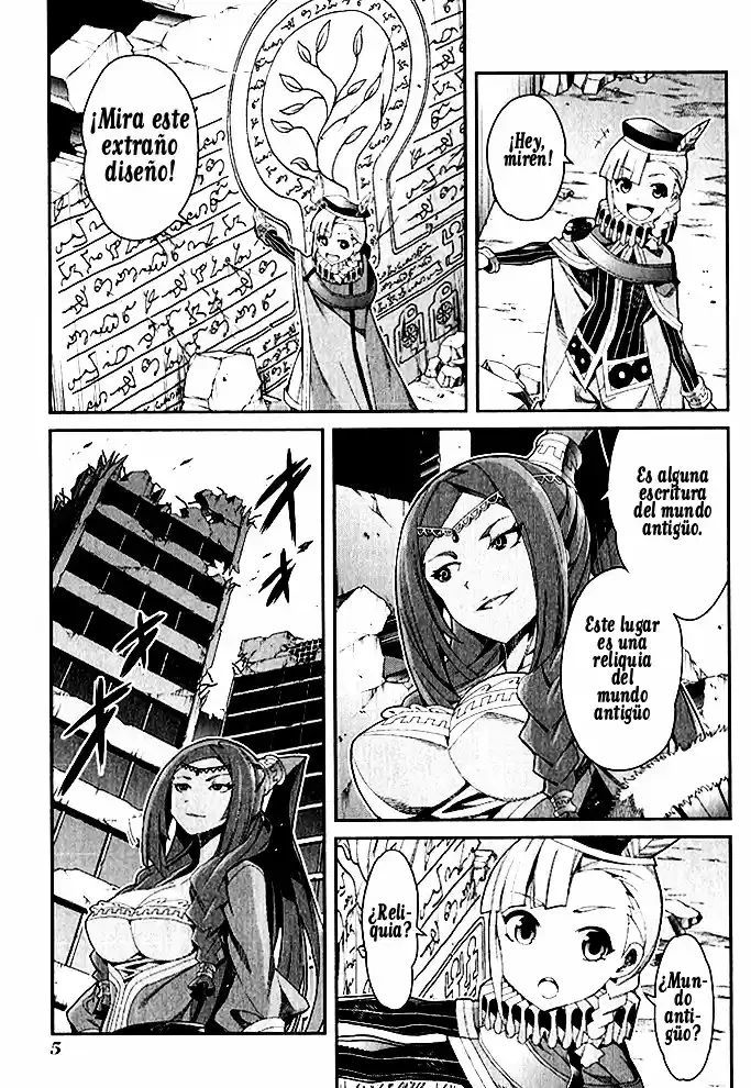 Drag-On Dragoon - Utahime Five capítulo 6 página 7