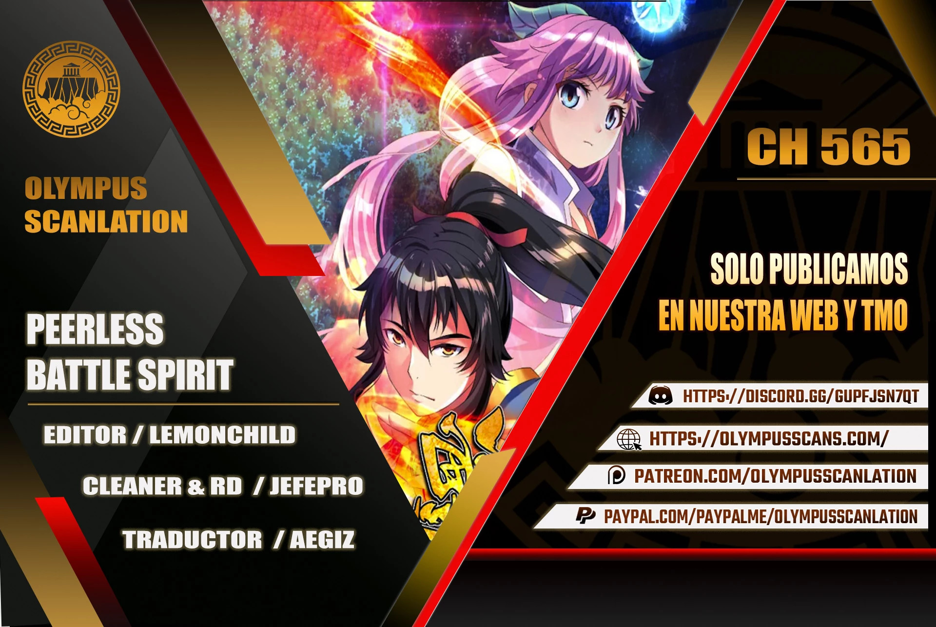 Peerless Battle Spirit capítulo 565 página 1