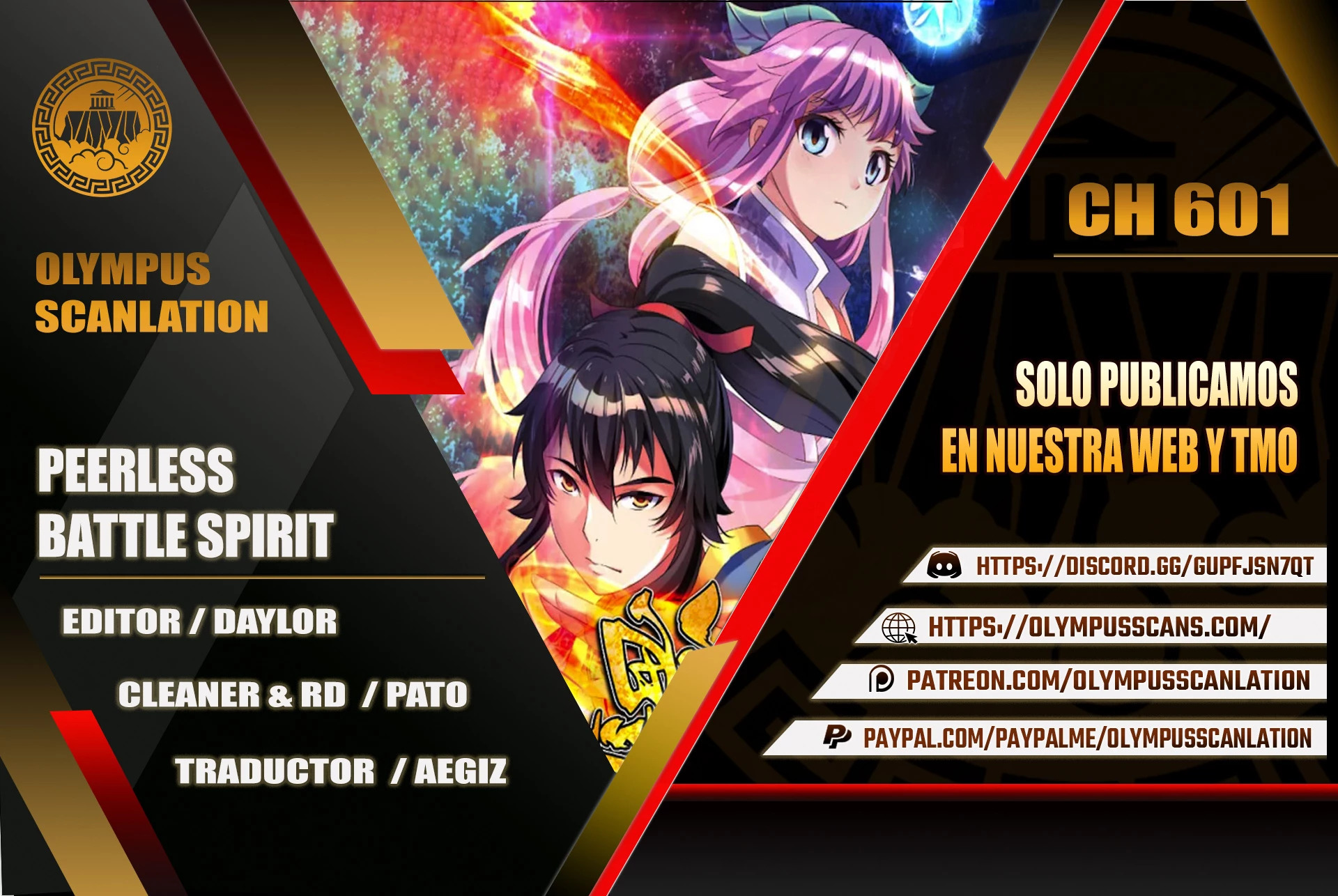 Peerless Battle Spirit capítulo 601 página 1