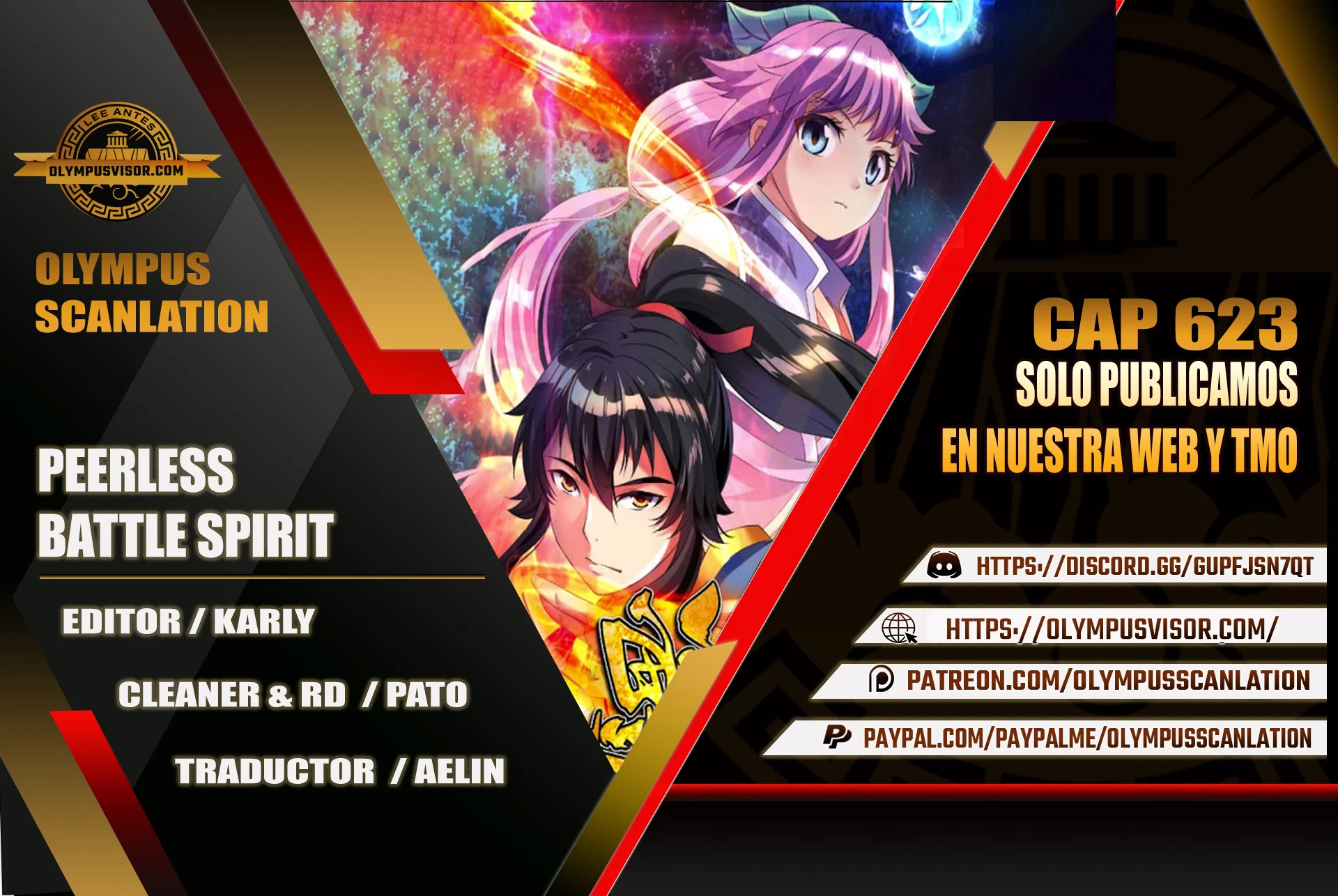 Peerless Battle Spirit capítulo 623 página 1