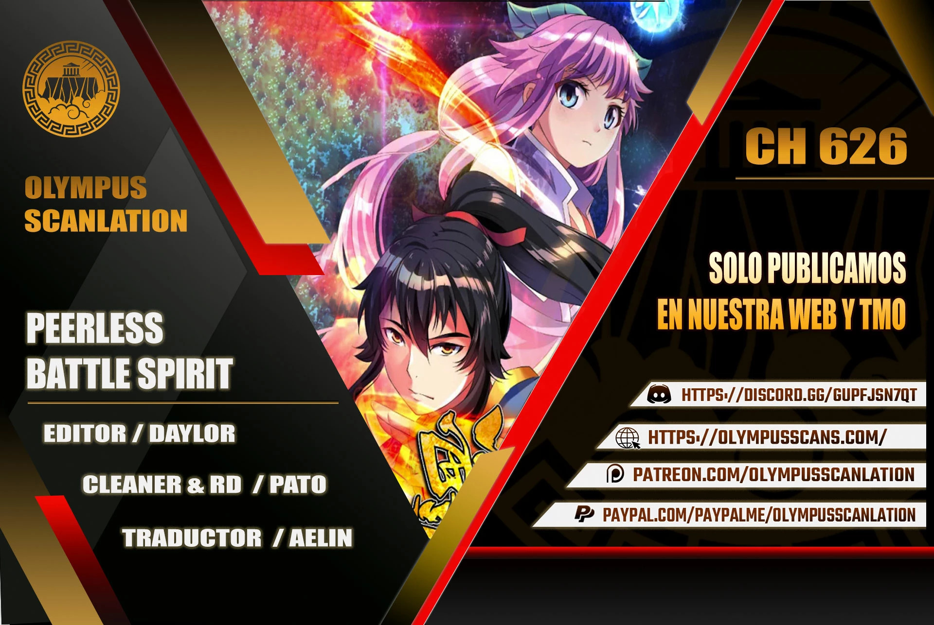Peerless Battle Spirit capítulo 626 página 1