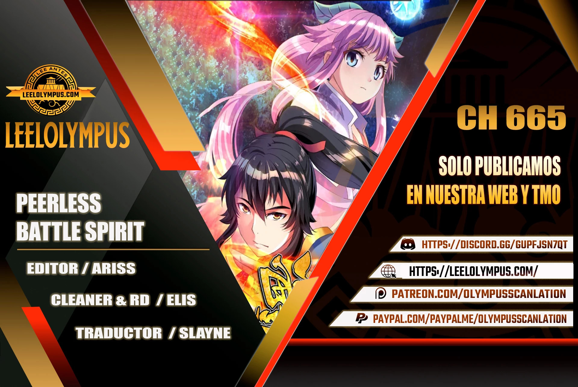 Peerless Battle Spirit capítulo 665 página 1