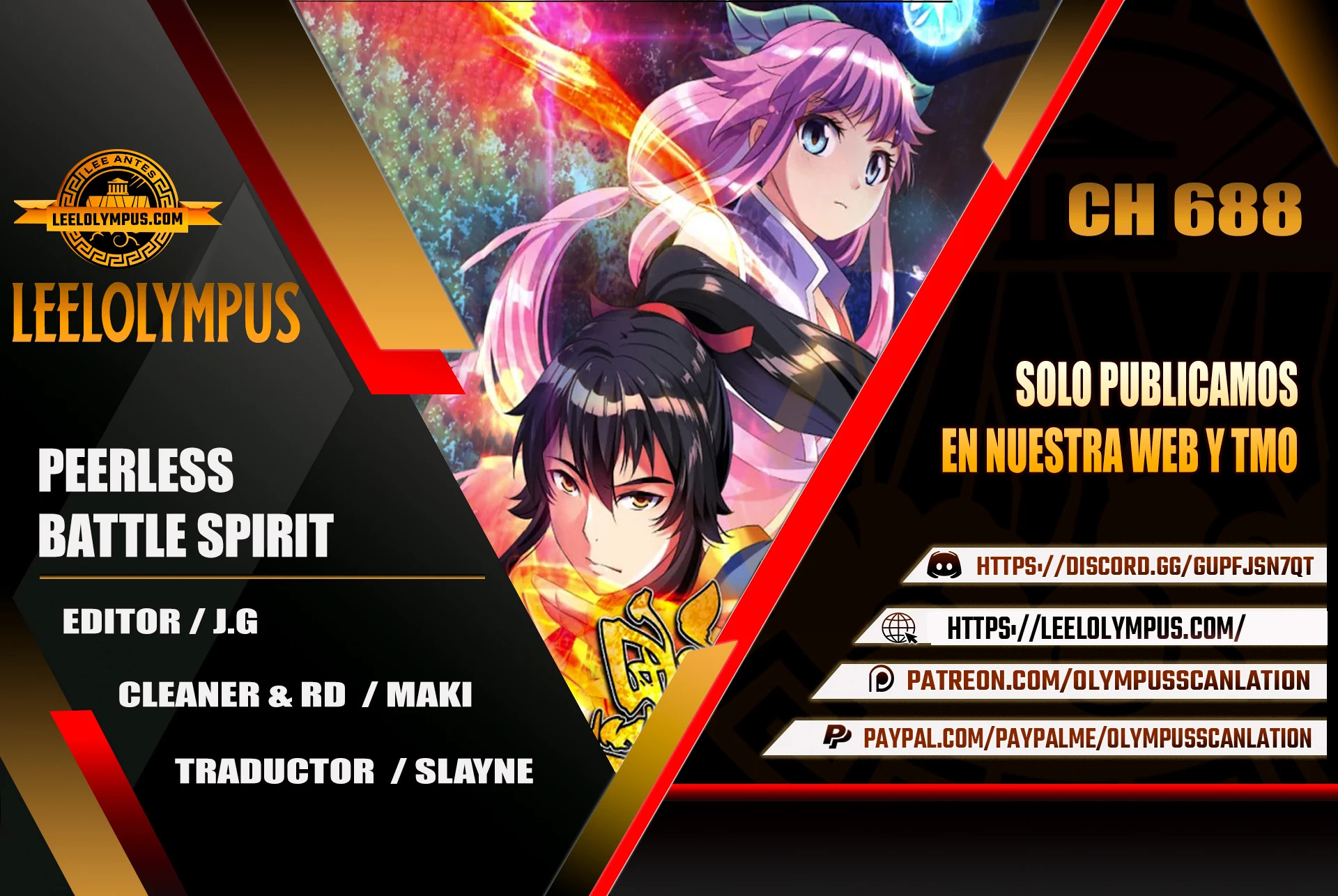 Peerless Battle Spirit capítulo 688 página 1
