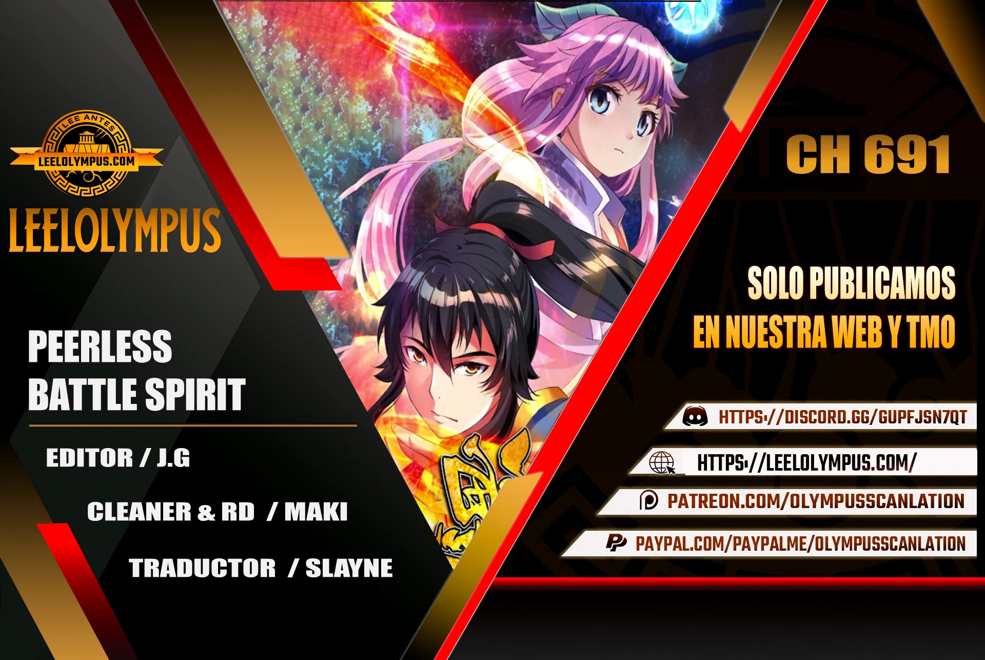 Peerless Battle Spirit capítulo 691 página 1
