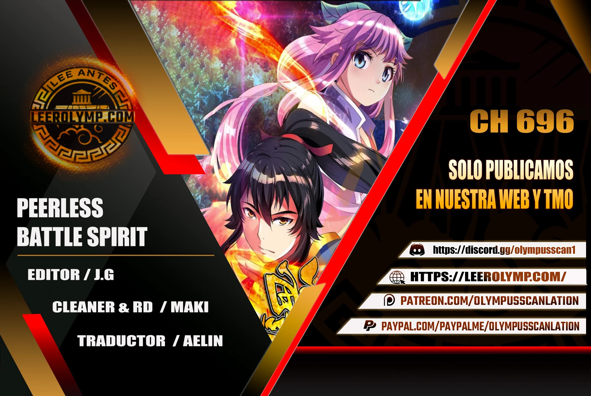 Peerless Battle Spirit capítulo 696 página 1