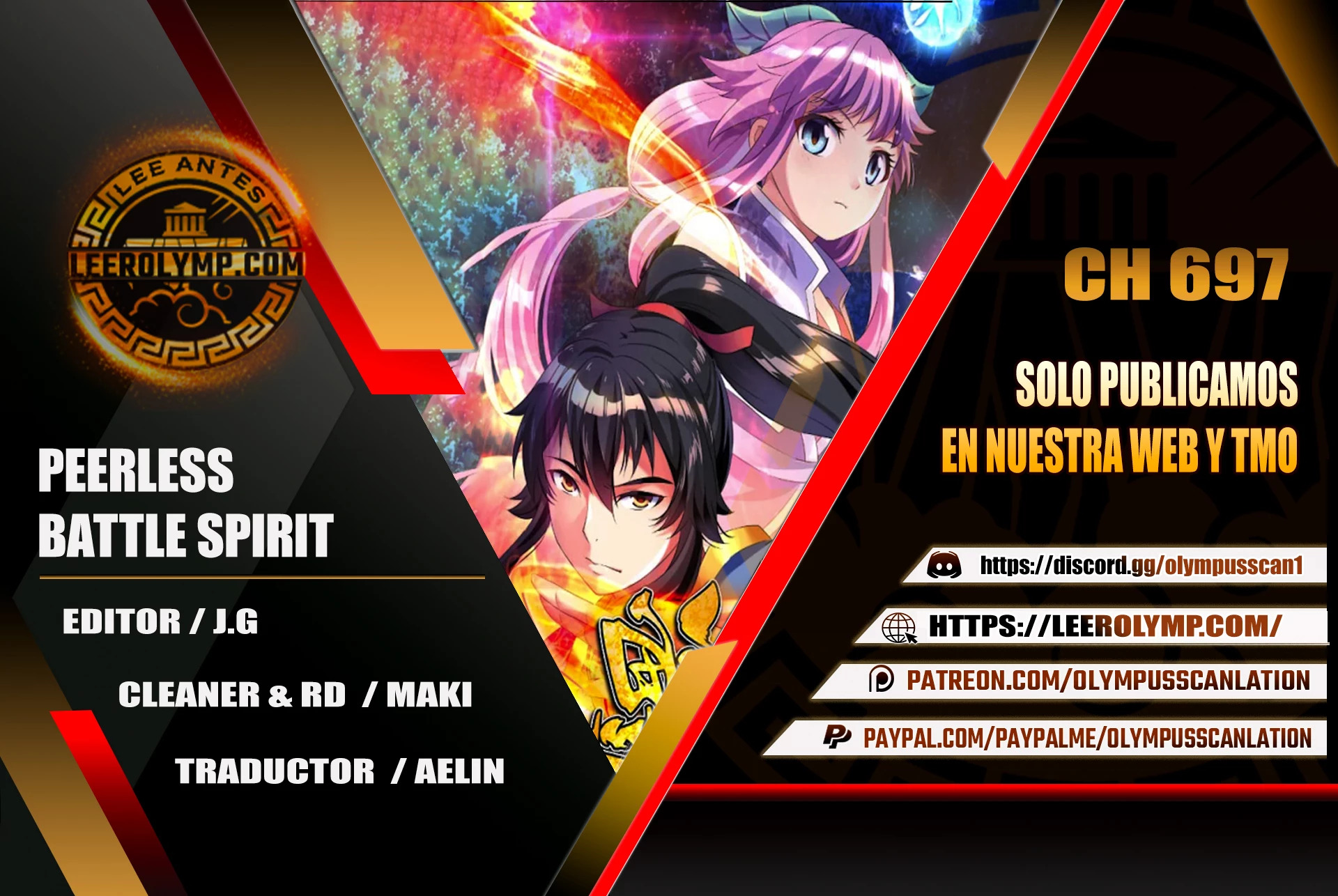 Peerless Battle Spirit capítulo 697 página 1