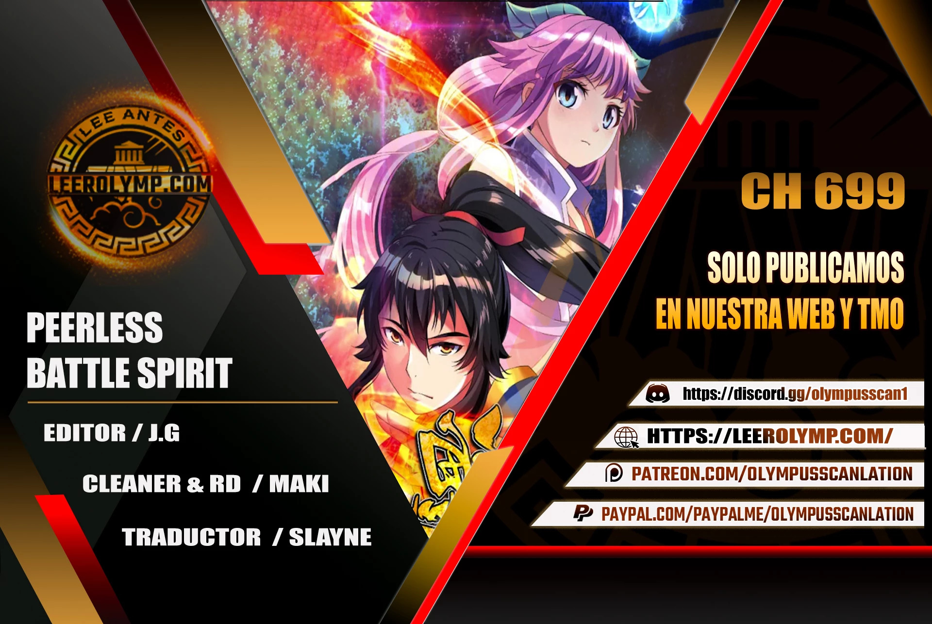 Peerless Battle Spirit capítulo 699 página 1