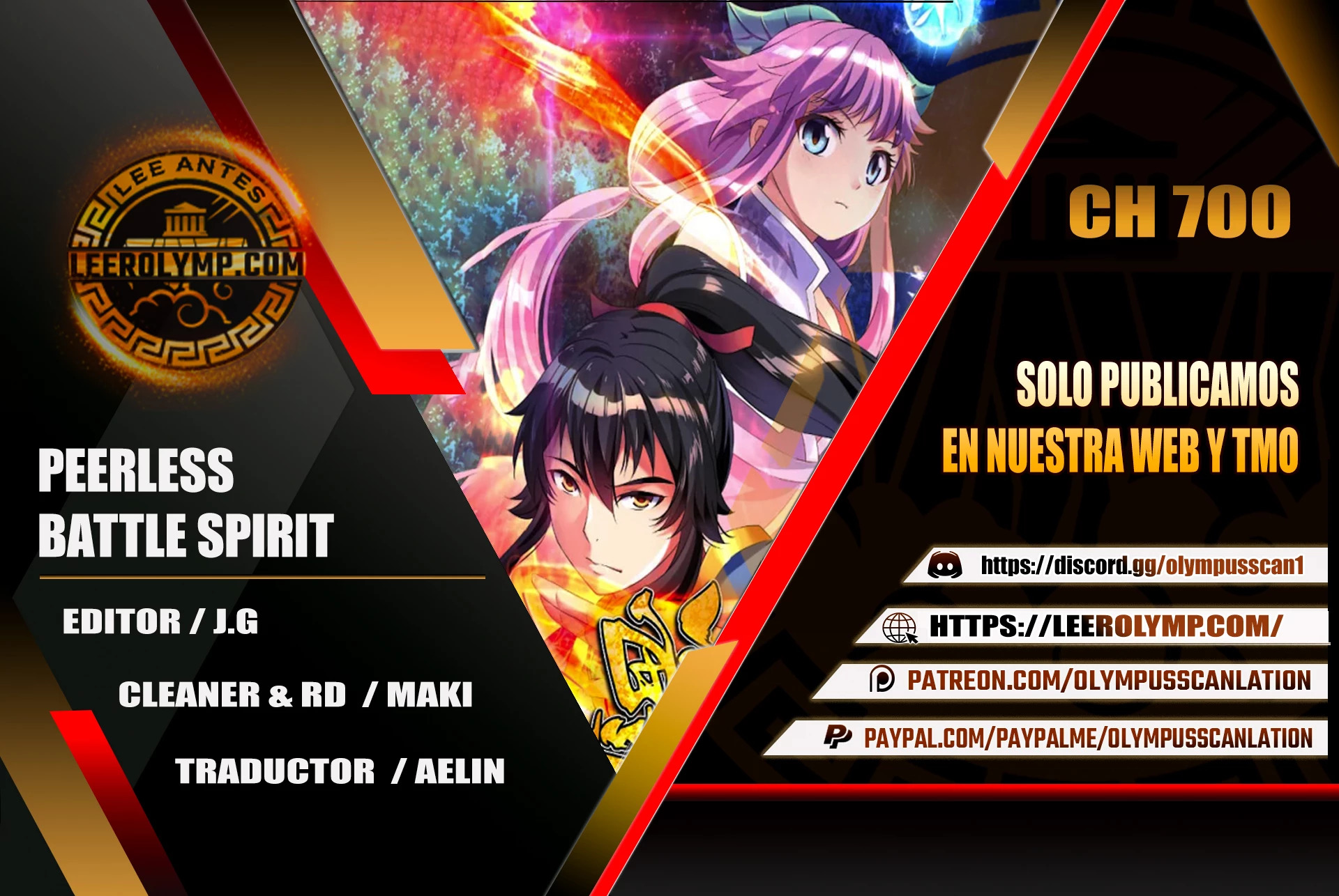 Peerless Battle Spirit capítulo 700 página 1