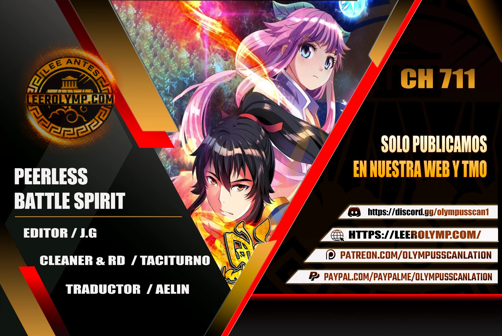 Peerless Battle Spirit capítulo 711 página 1