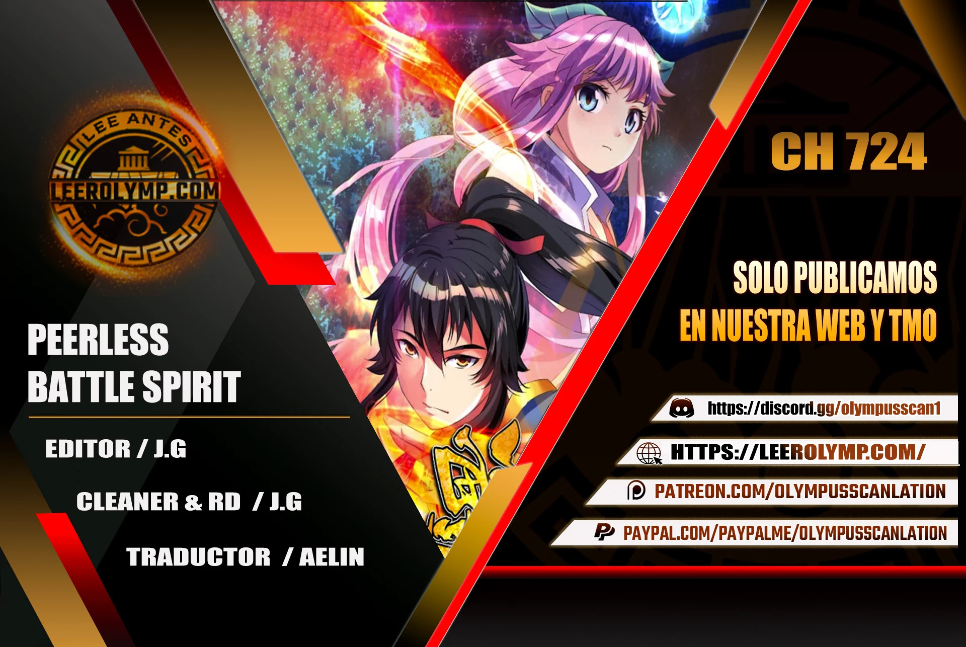 Peerless Battle Spirit capítulo 724 página 1